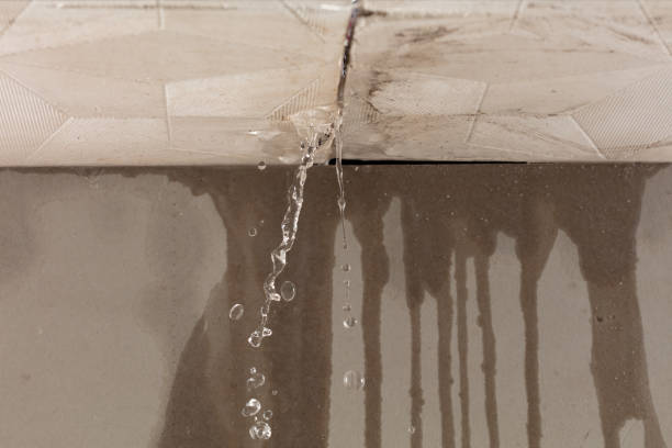 Professional Burst Pipe Cleanup technician working in Victor, CA